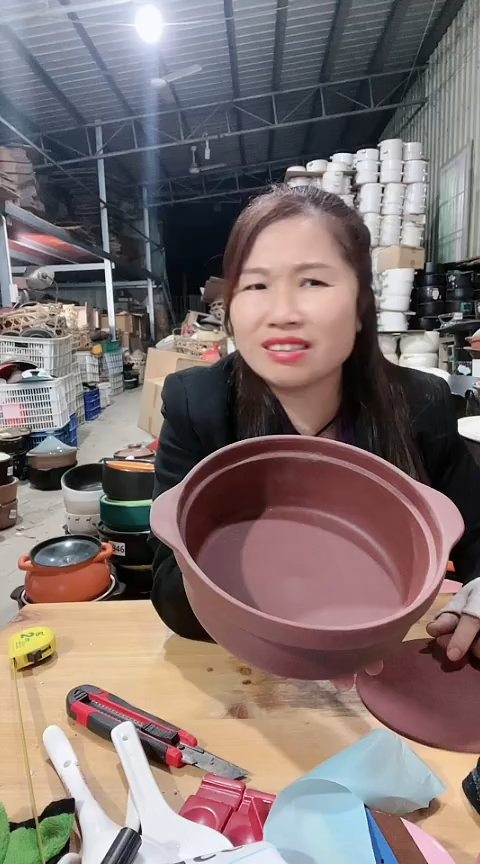 【闪购商品】瑕疵1.2紫砂锅不能干烧