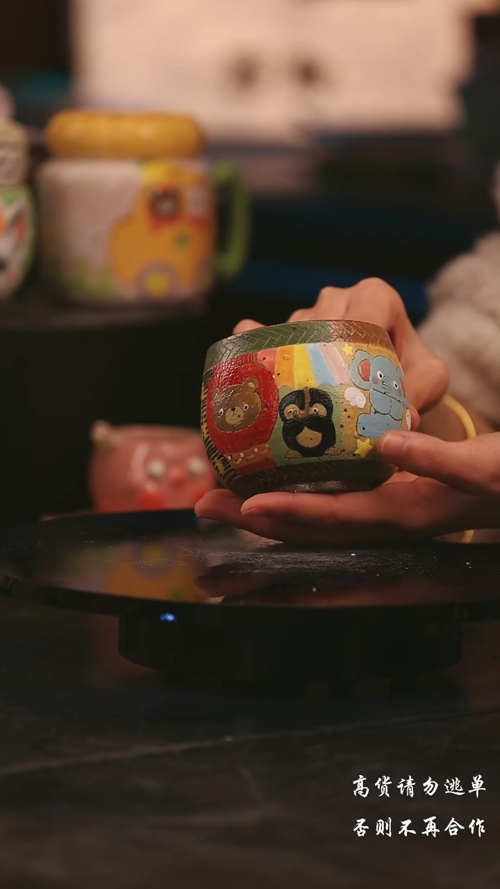 陶瓷景德镇可爱设计师款陶瓷 