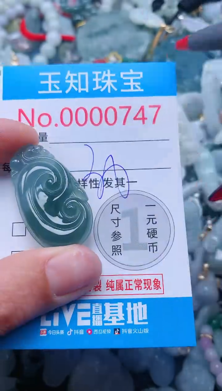 【闪购商品】翡翠吊坠(不含链)未镶嵌747