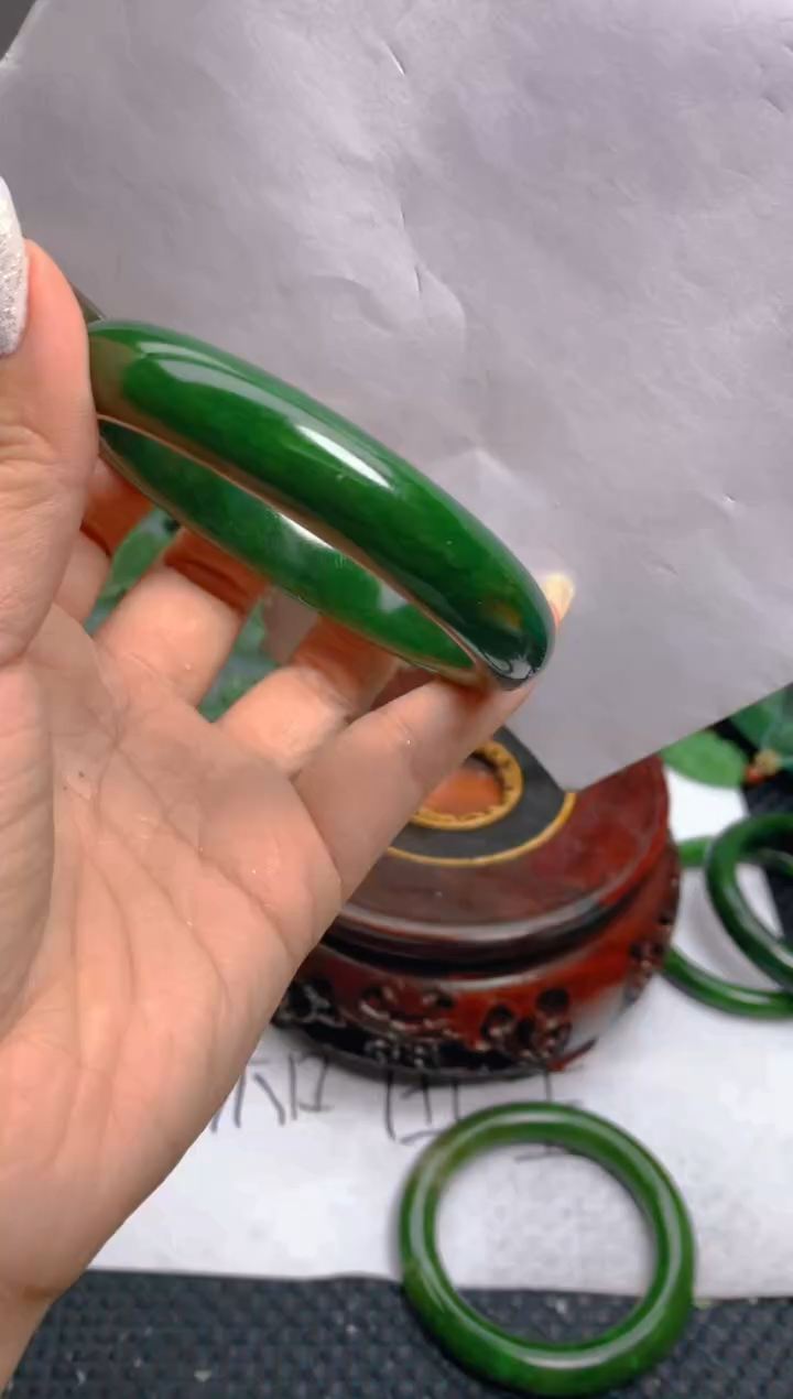 【闪购商品】和田玉（碧玉）手镯未镶嵌1