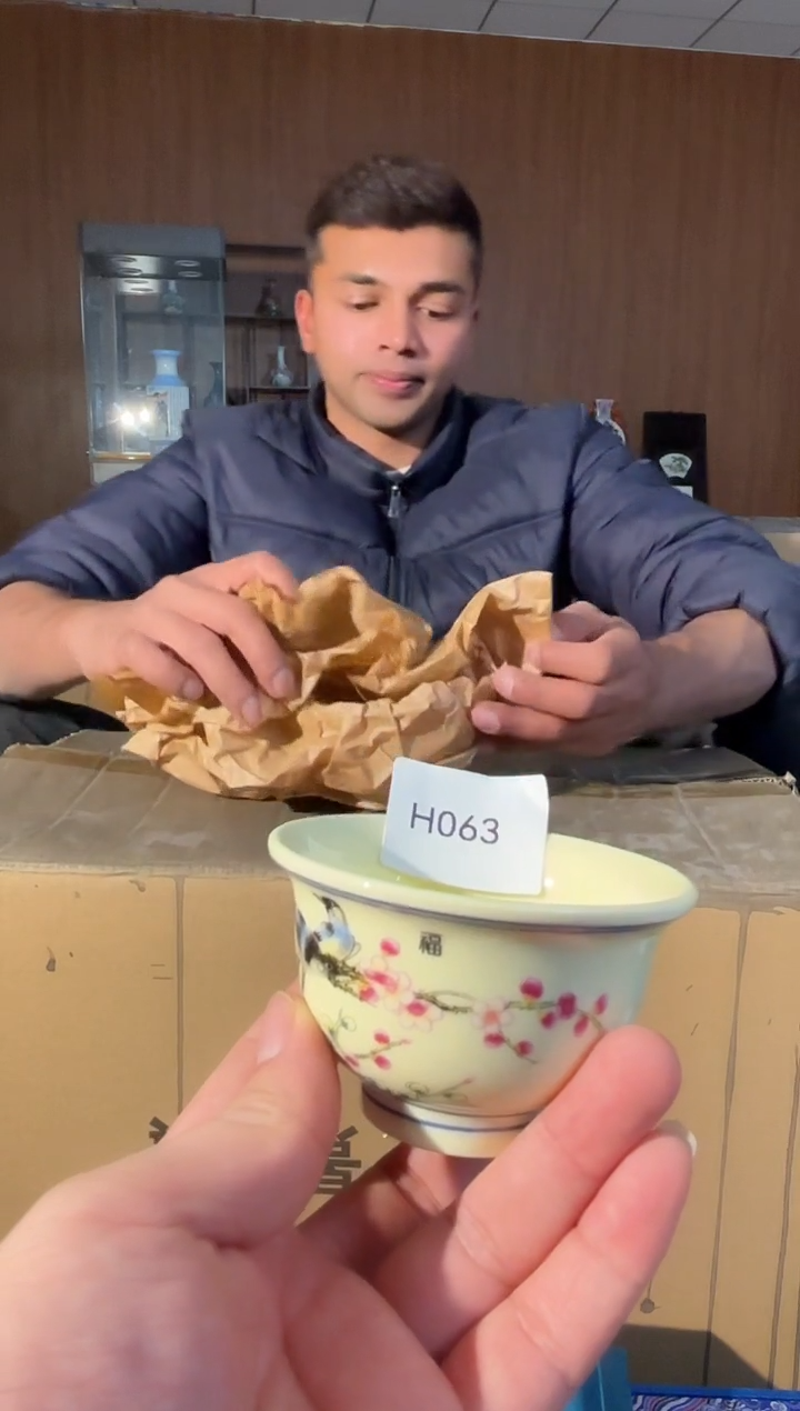 摆件陶高温陶瓷杯子