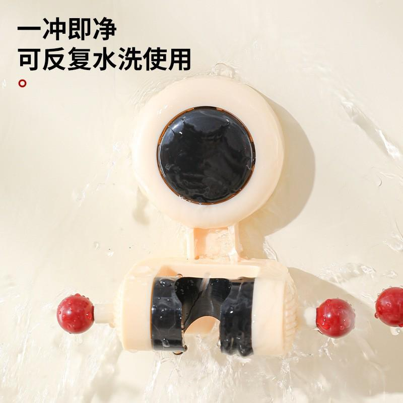 直播！5 . 9 元 = 2 个！吸盘花洒支架浴室可调节免打孔花洒固定架