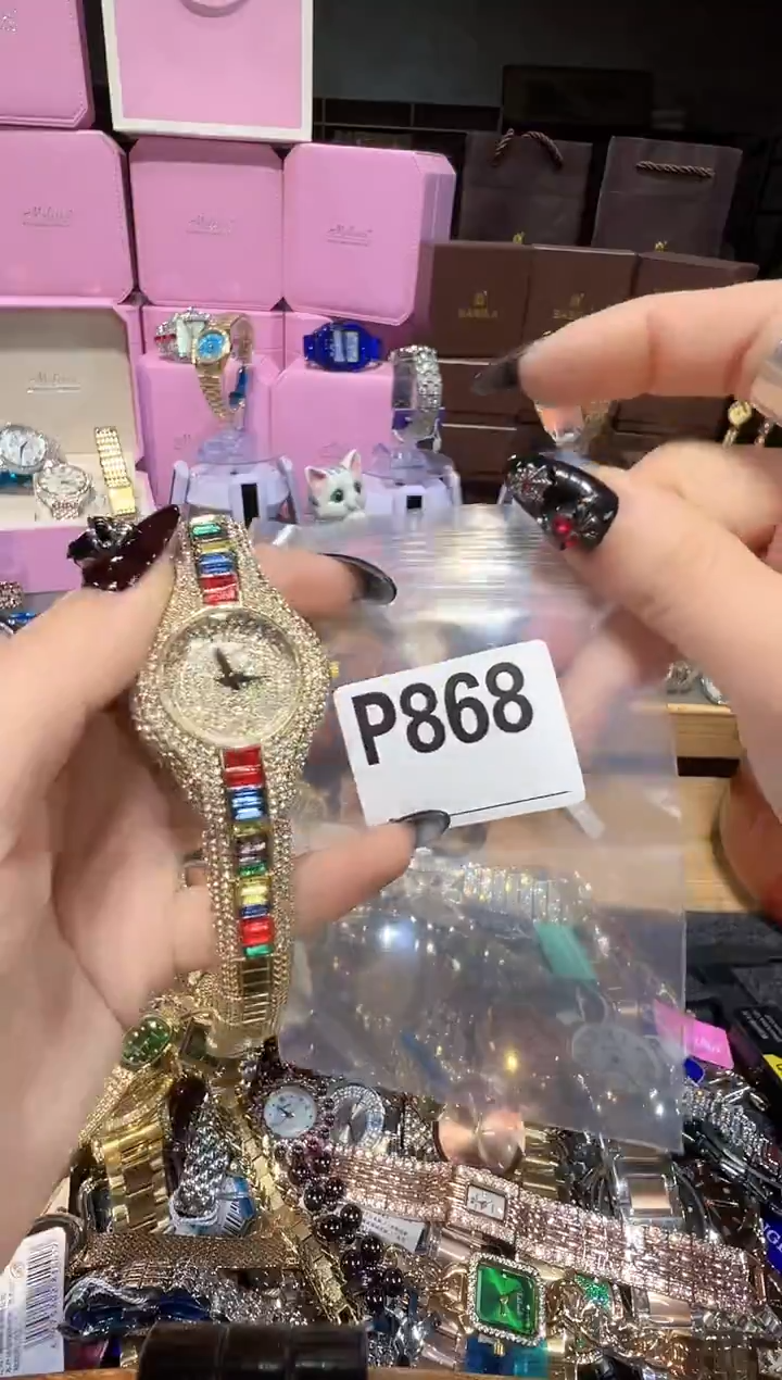 石英机芯不锈钢不锈钢直播定闪专用