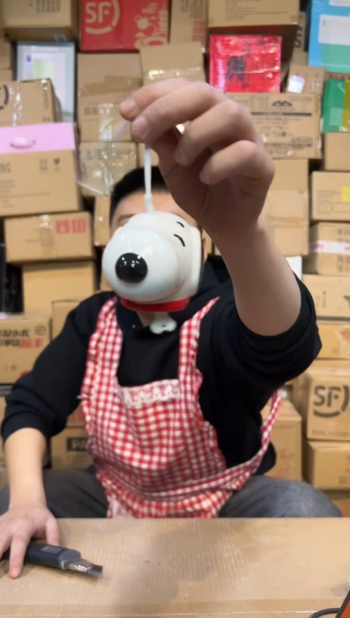 【闪购商品】杯b款史努比狗头风铃