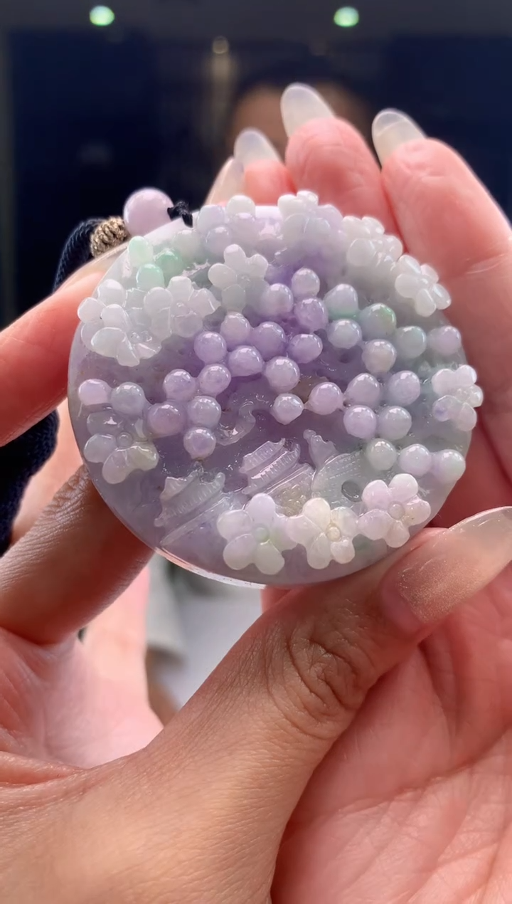 【闪购商品】定制翡翠未镶嵌挂件发货（拍一发一）