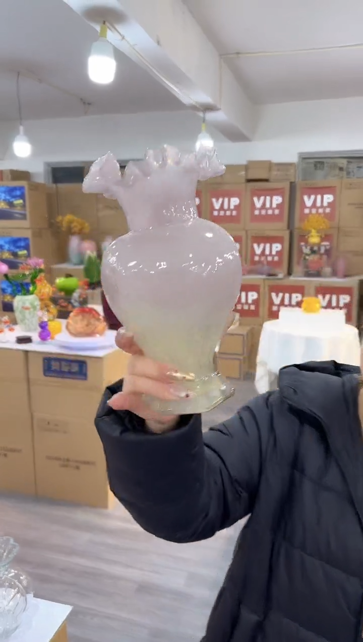 【闪购商品】琉璃简屿花器X-品22