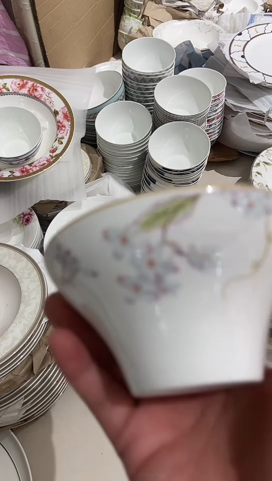 瓷4.75碗1个隆达骨瓷