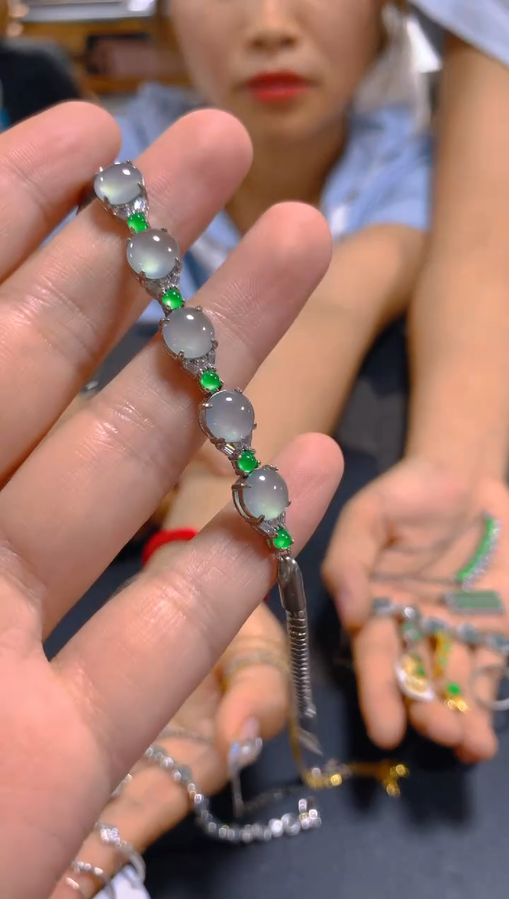 未镶嵌手链翡翠0145791195多样性发一