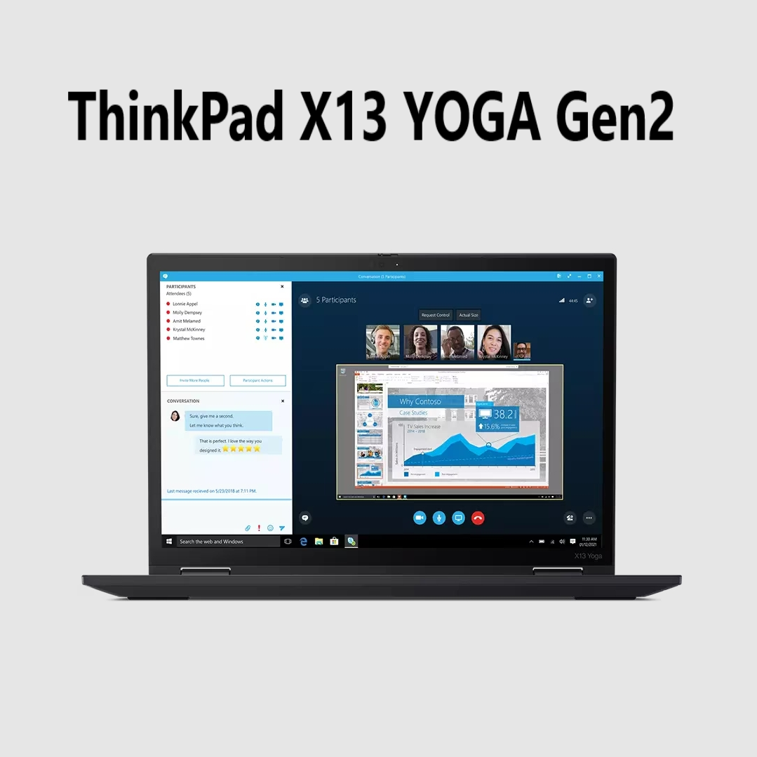 95新 ThinkPad X13 YOGA Gen2  轻薄 PC平板二合一 触控折叠屏