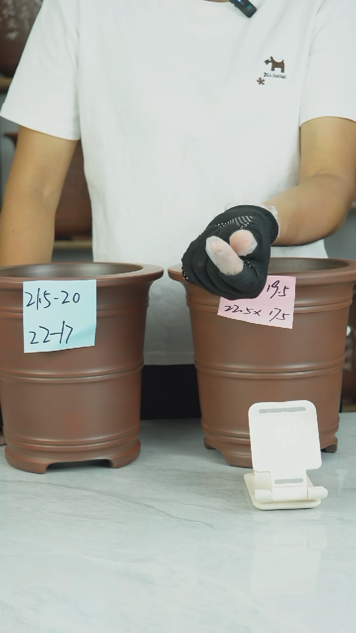 竹节蘭****)全手工制作高温烧制