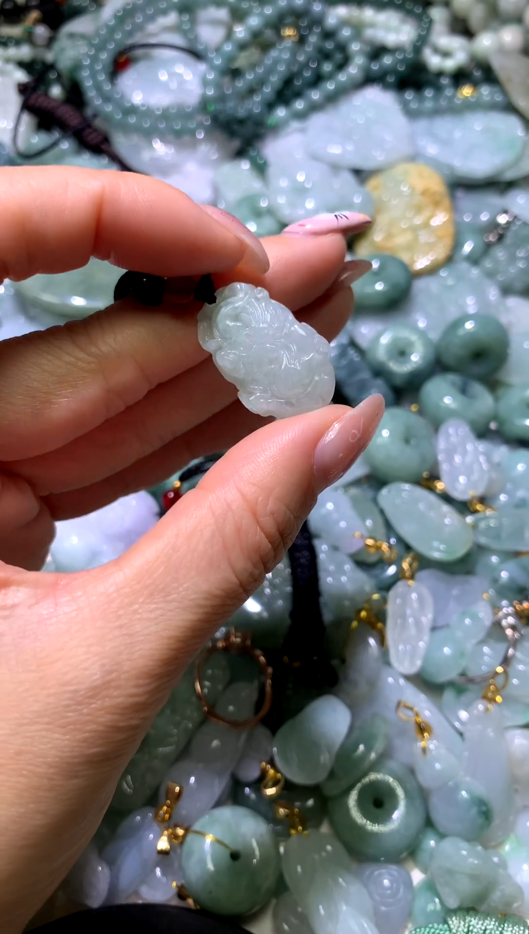 吊坠(不含链)未镶嵌翡翠1