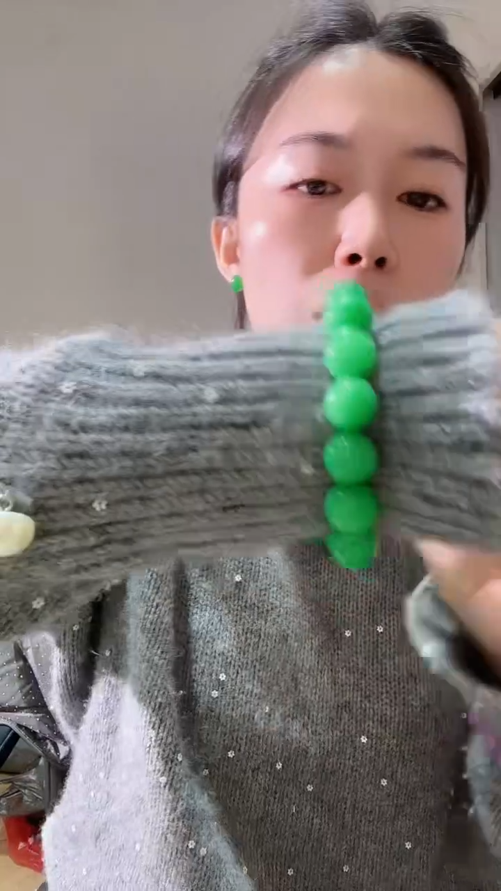 套链未镶嵌翡翠甜14 串