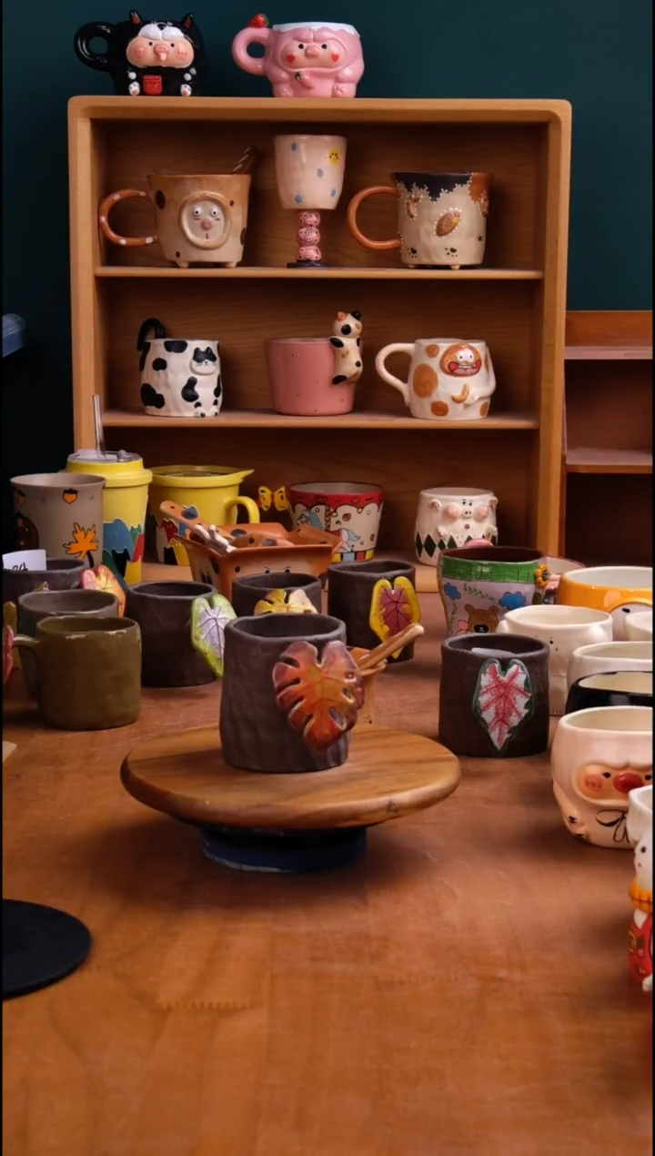 摆件陶景德镇原创手工陶瓷016