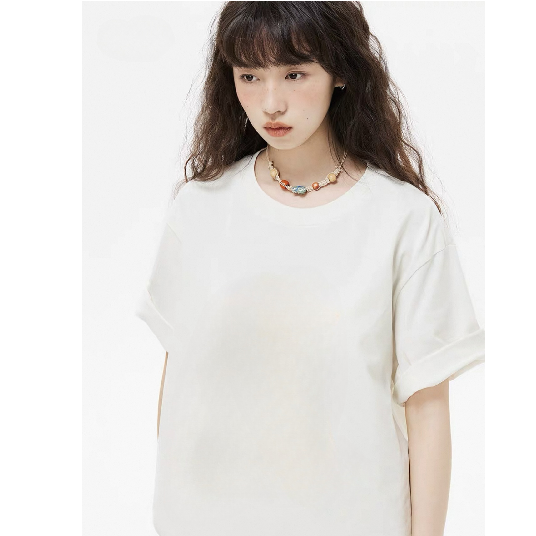 【常不火粉丝专享】女款短袖春夏宽松透气纯棉体恤#2503