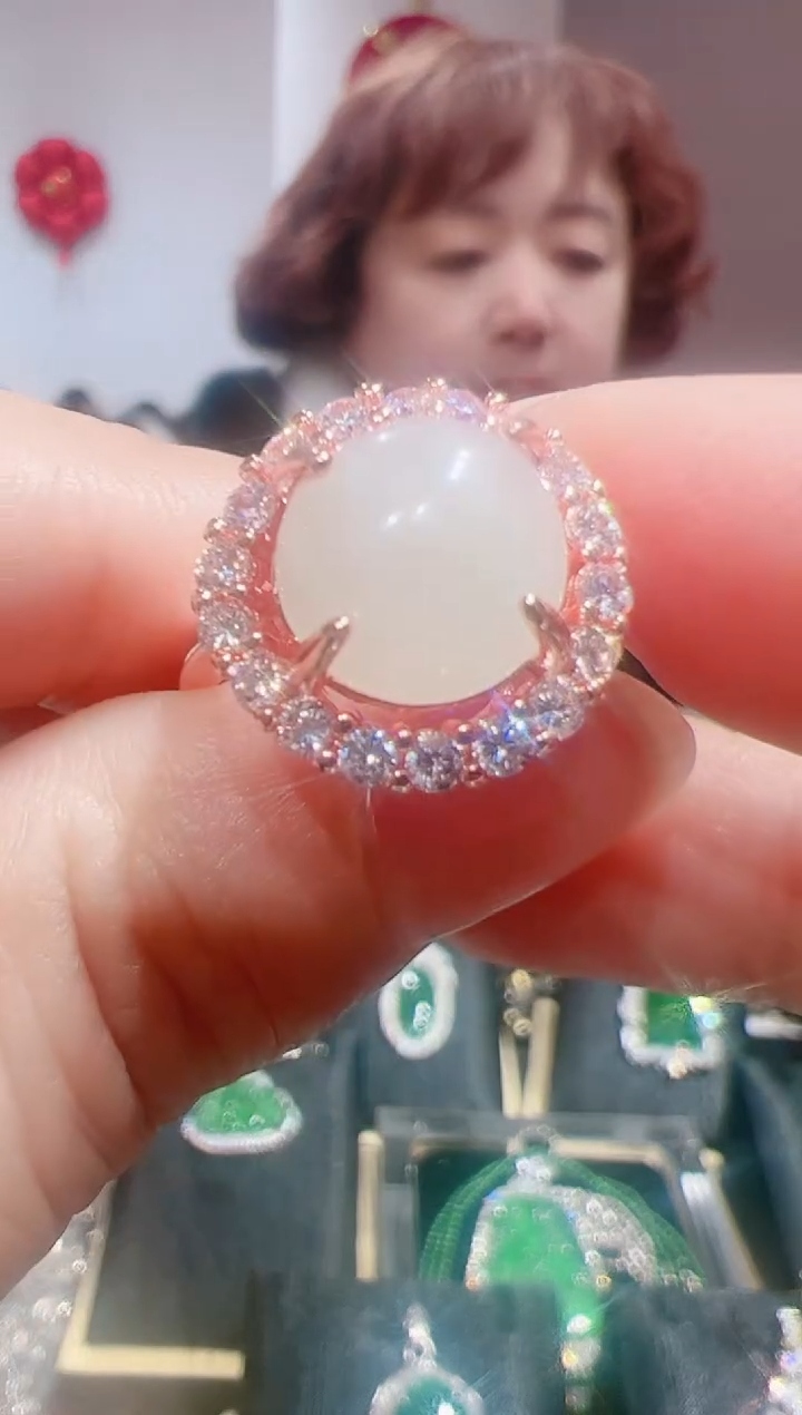 【闪购商品】和田玉戒指合金202521010