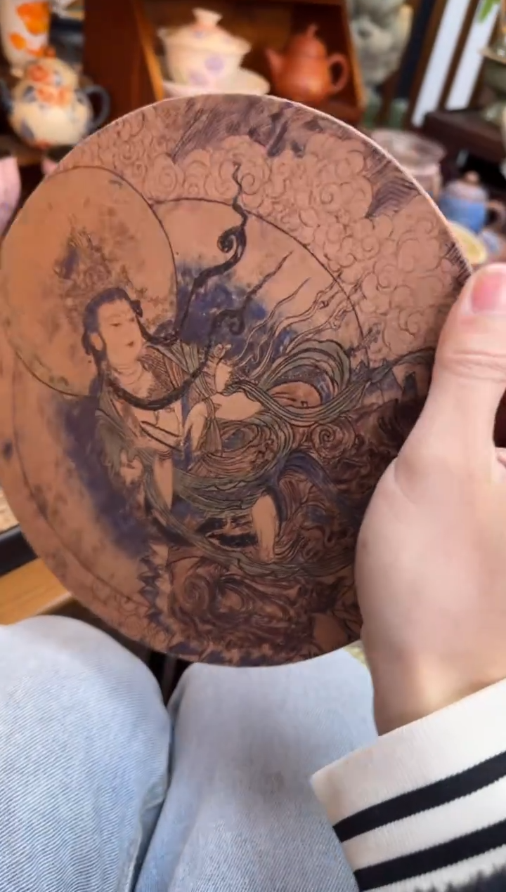 摆件陶茶具茶具茶具普贤壶承