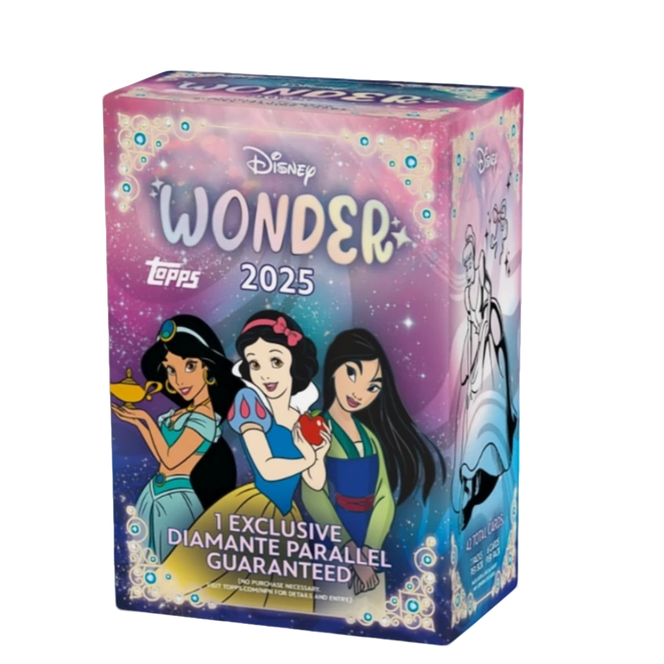 2025 Topps  wonder  Value Blaster 手雷盒公主系列收藏卡【拆盒】