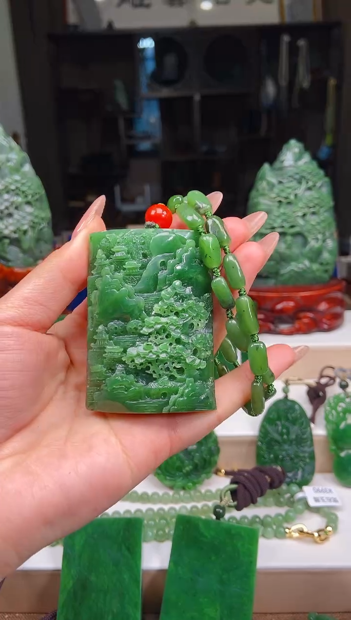 【闪购商品】和田玉挂件未镶嵌1