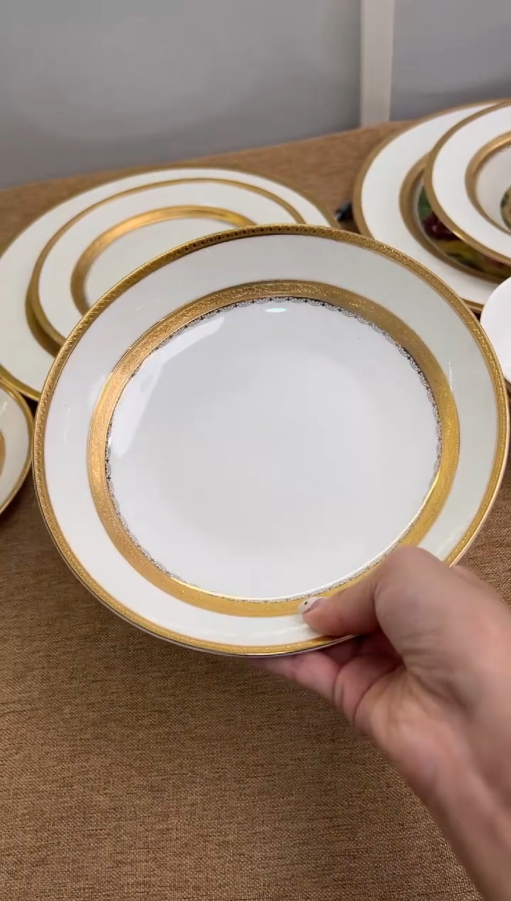 瓷片8寸深菜盘2个一单