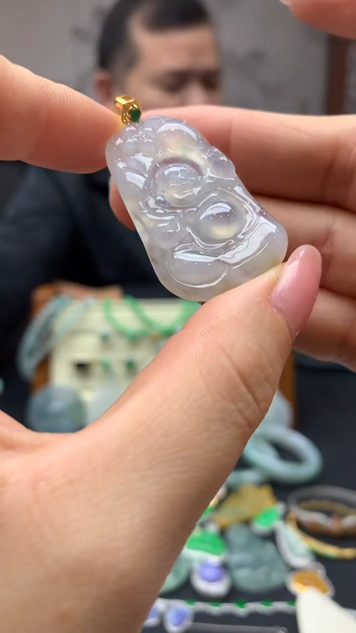 【闪购商品】翡翠颈饰未镶嵌25-天然翡翠