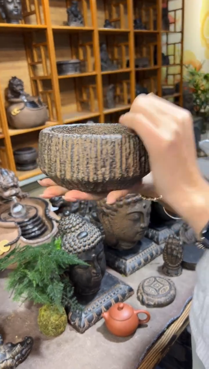 陶土【火山泥】小石钵