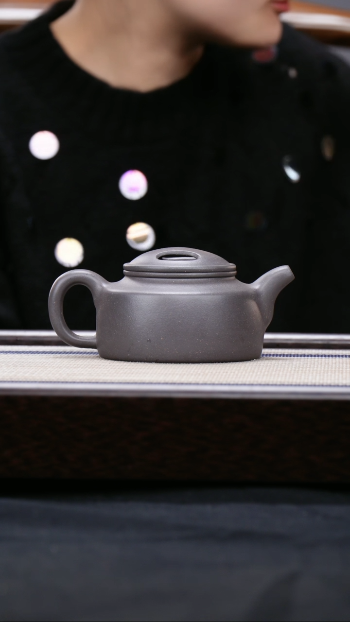 【闪购商品】紫砂茶壶天青 牛盖 莲子 