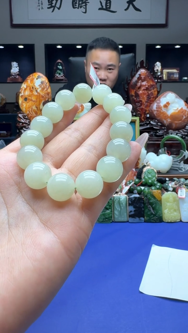 【闪购商品】和田玉手串未镶嵌qhyngcq14