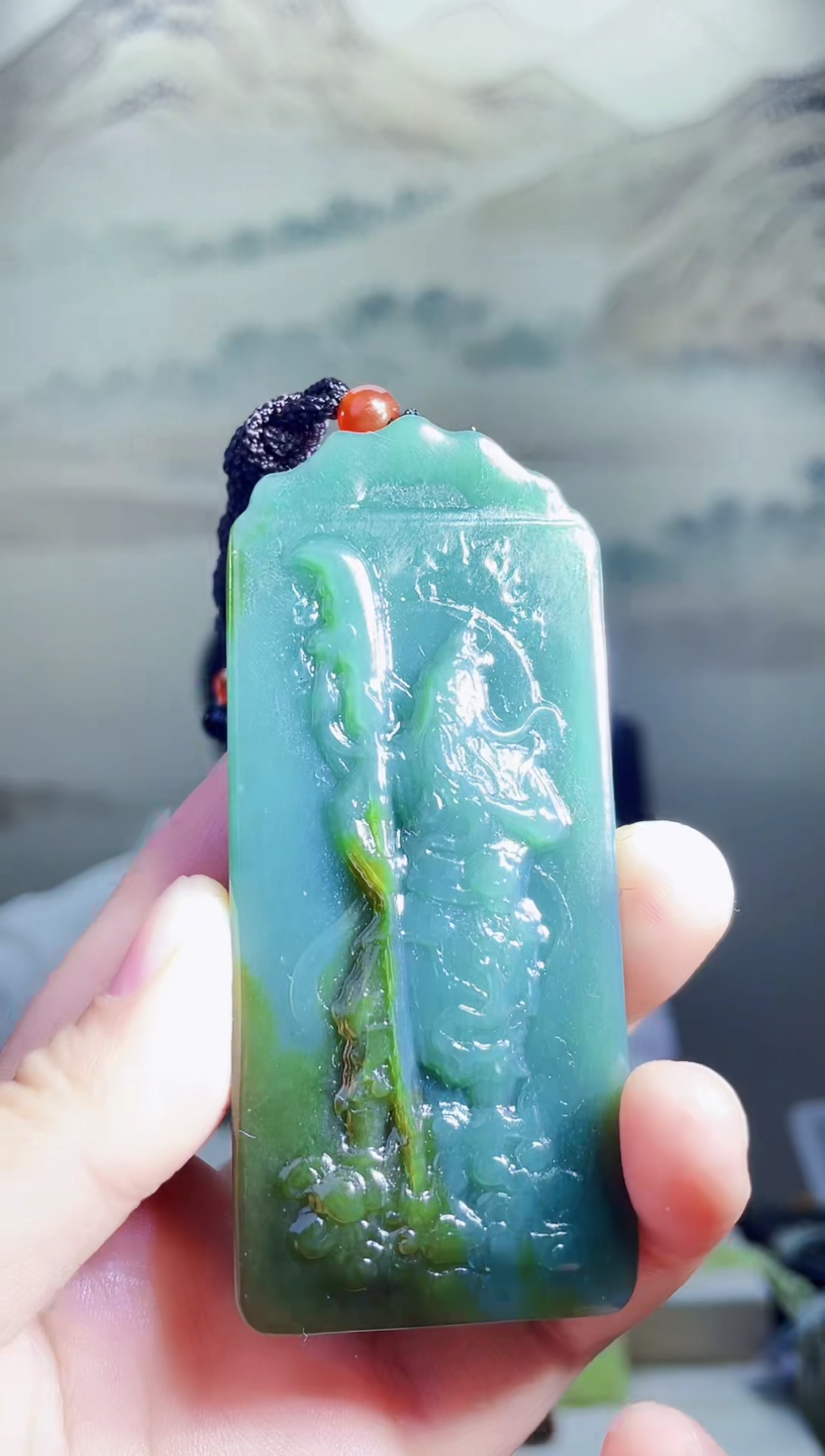 颈饰未镶嵌和田玉1