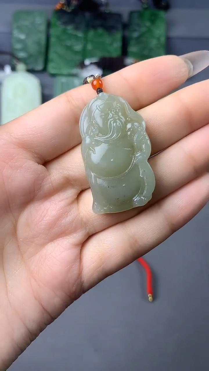 【闪购商品】和田玉吊坠(不含链)未镶嵌挂件拍一发一《有裂》