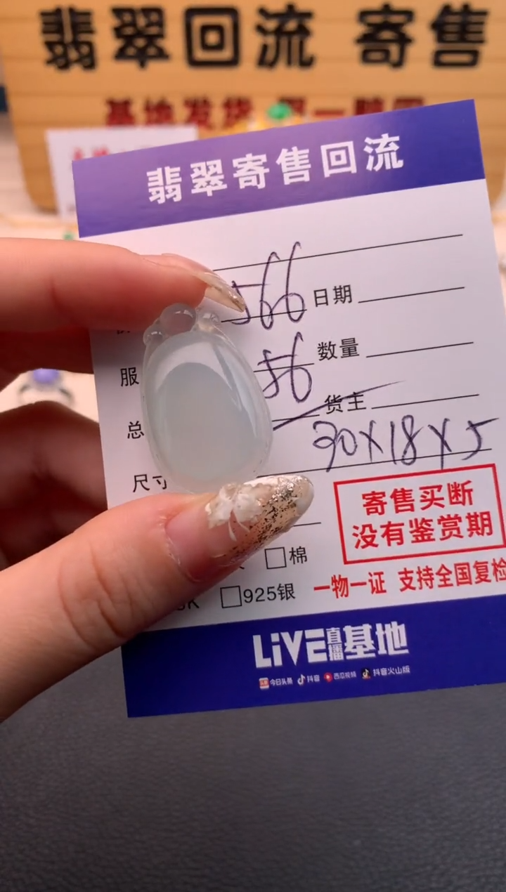 【闪购商品】翡翠颈饰未镶嵌21009821