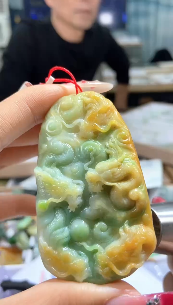 【闪购商品】翡翠颈饰未镶嵌天然缅甸翡翠A货未镶嵌