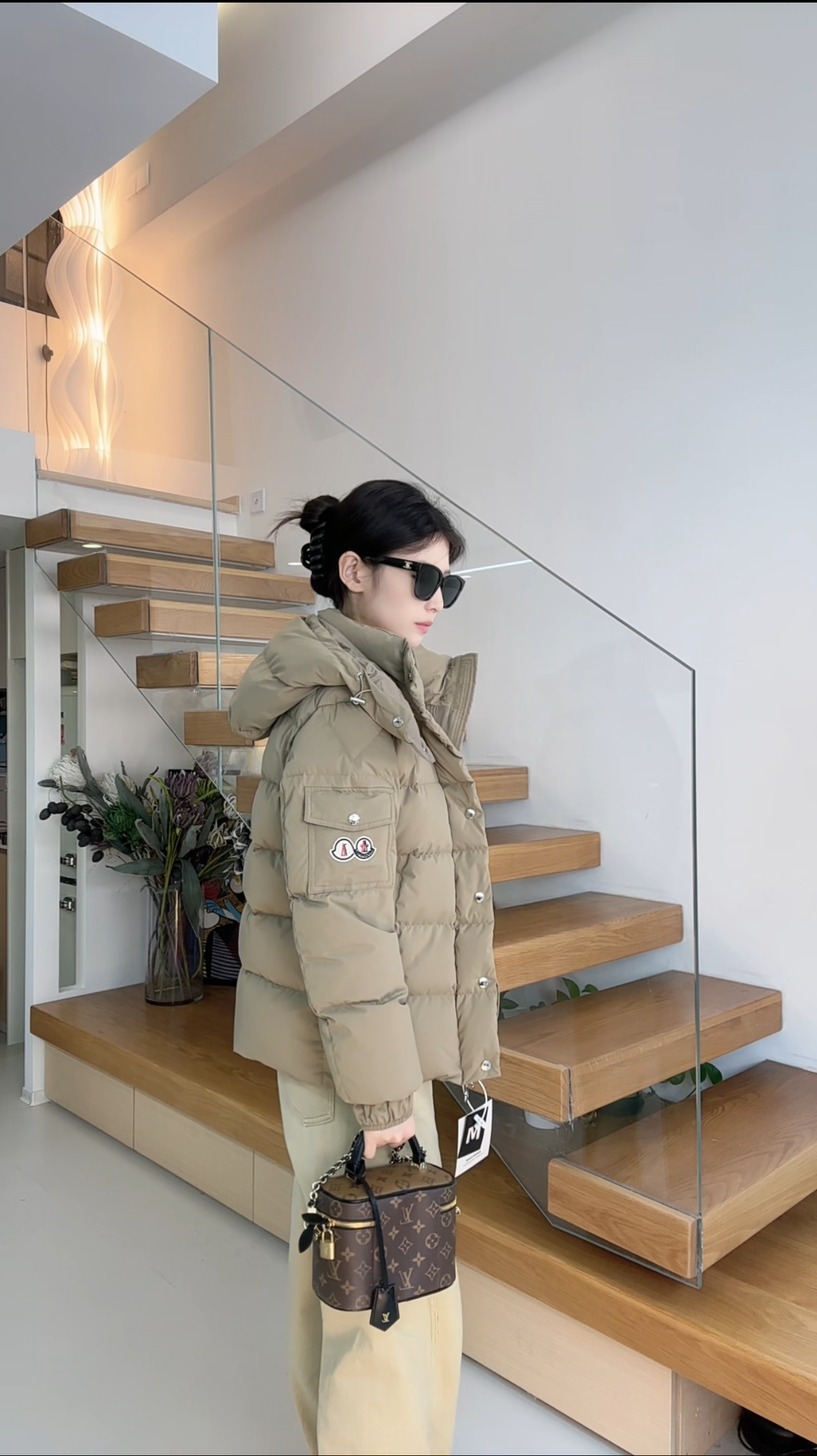 2025年度反季上新情侣款带帽蓬松鹅绒服