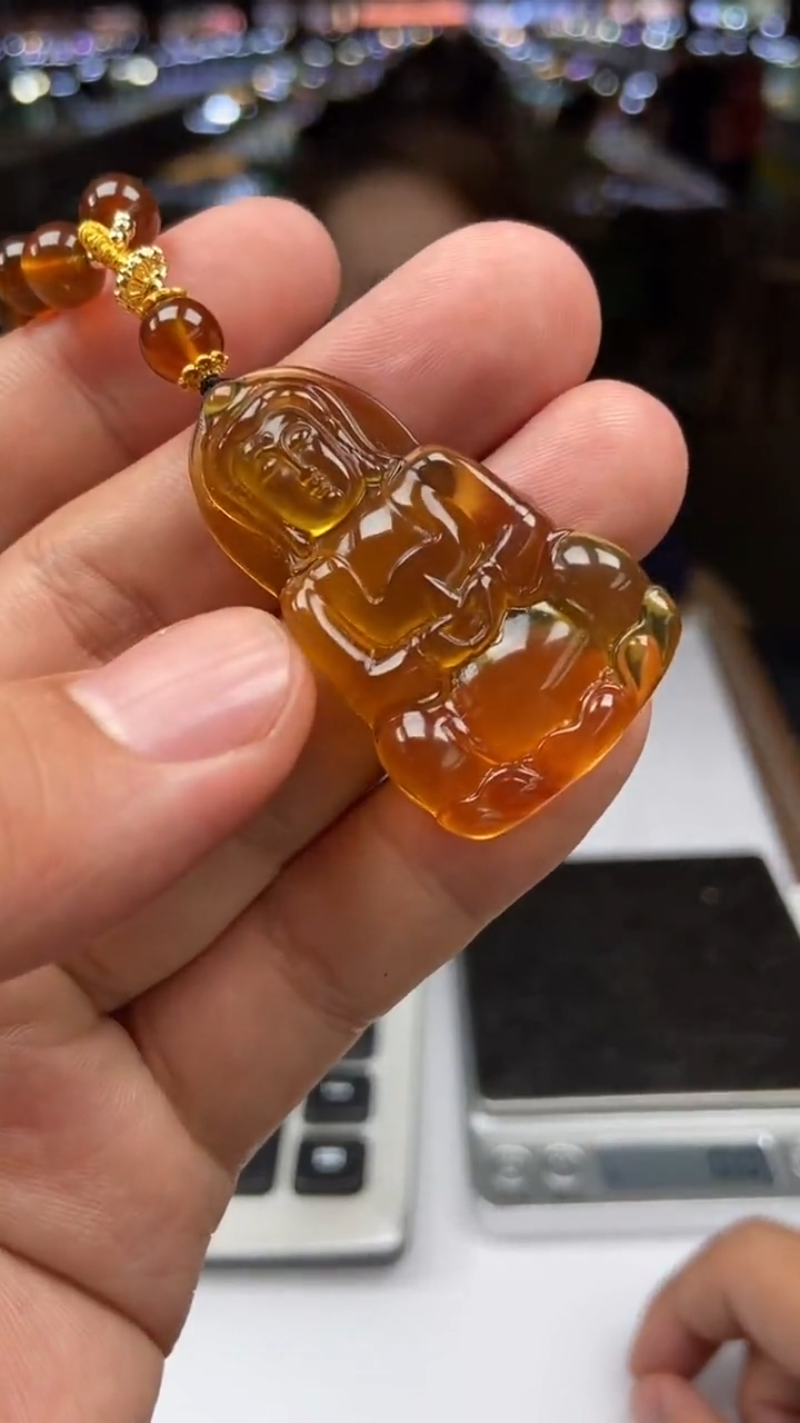 定制琥珀天然琥珀多样性发其一FS008255
