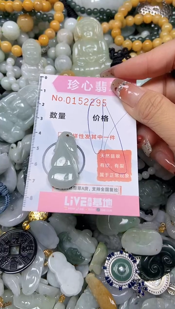 【闪购商品】翡翠颈饰未镶嵌闪购链接0152295