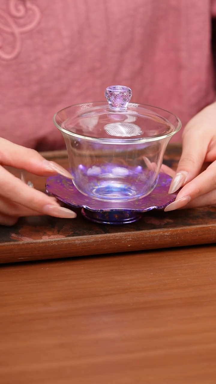 【闪购商品】禾器/曜辰盖碗/太空紫