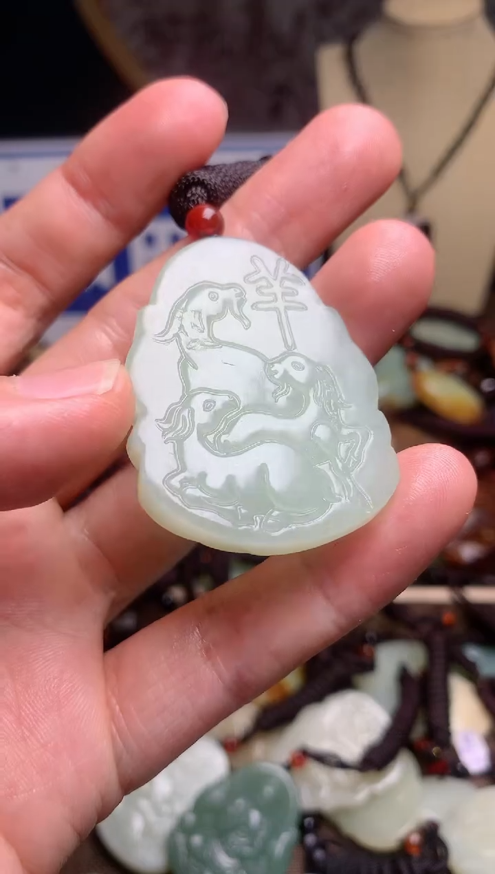 【闪购商品】和田玉颈饰未镶嵌1