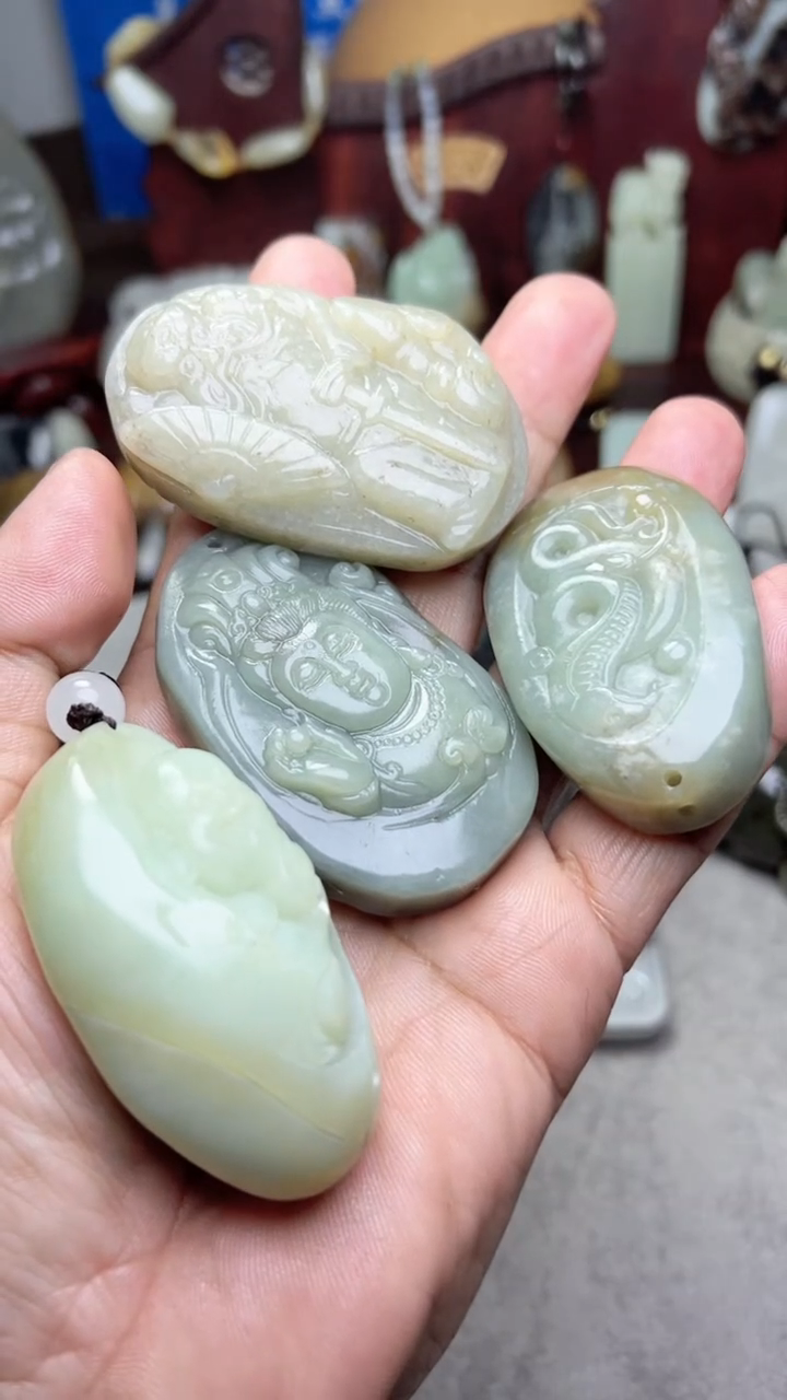 【闪购商品】和田玉把件未镶嵌4