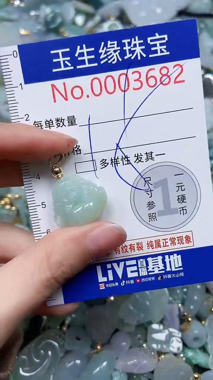 【闪购商品】翡翠颈饰未镶嵌闪购00003682