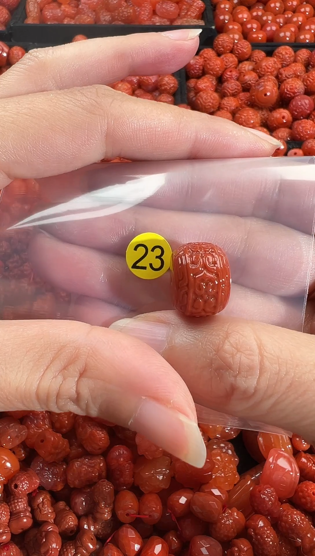 颈饰未镶嵌南红玛瑙1