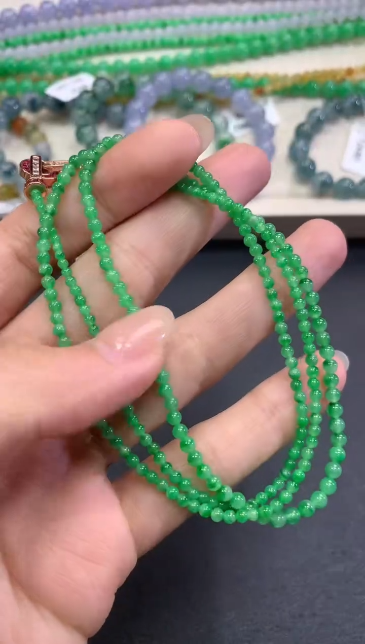 【闪购商品】翡翠颈饰未镶嵌q364      