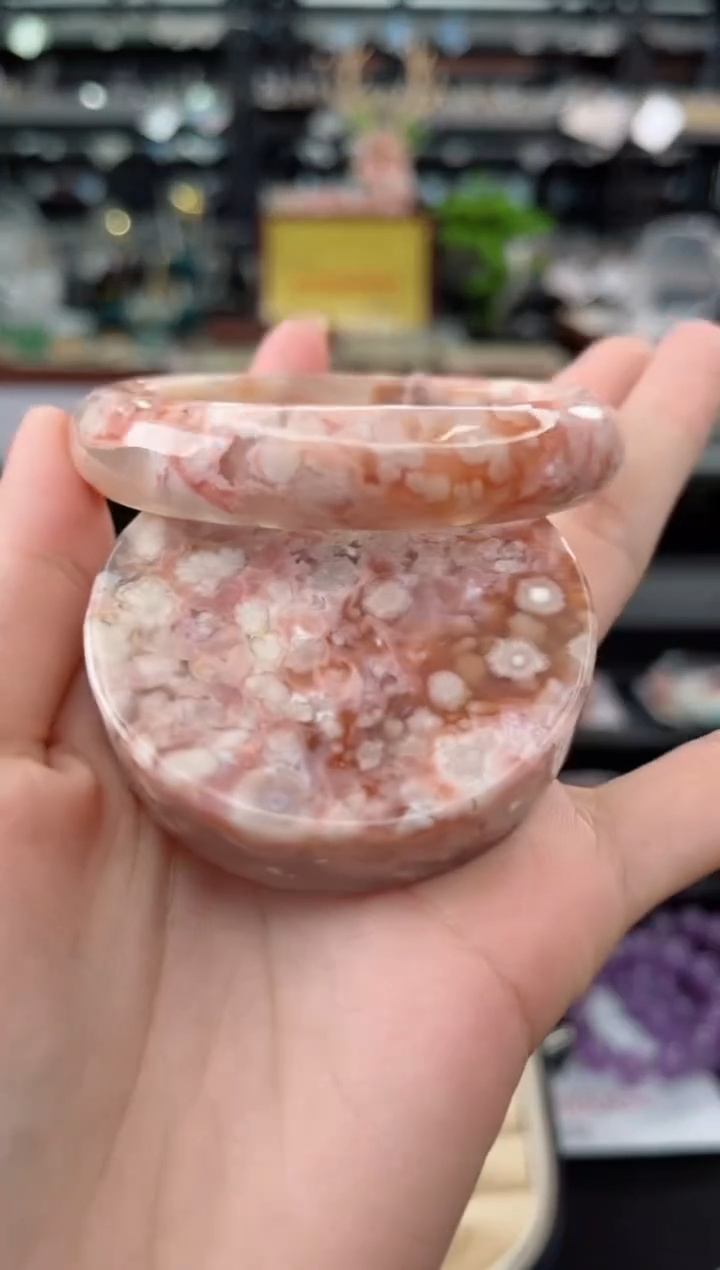 【闪购商品】石英质玉手镯未镶嵌57圈口（赠送镯心）6821047