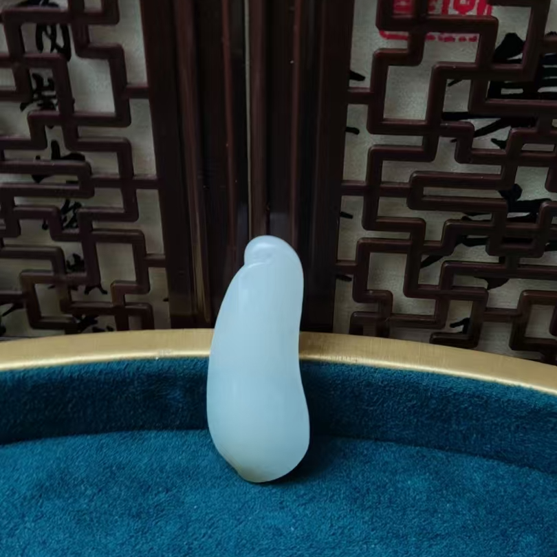 和田玉----福豆吊坠