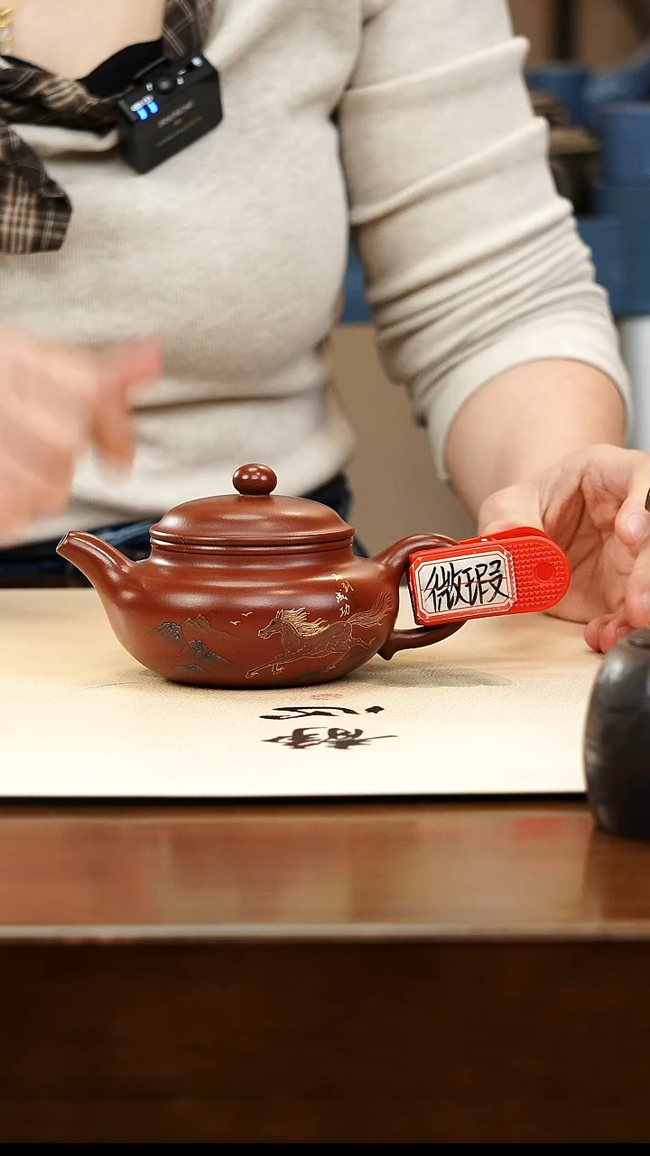茶壶紫砂宜兴紫砂壶孤品微瑕