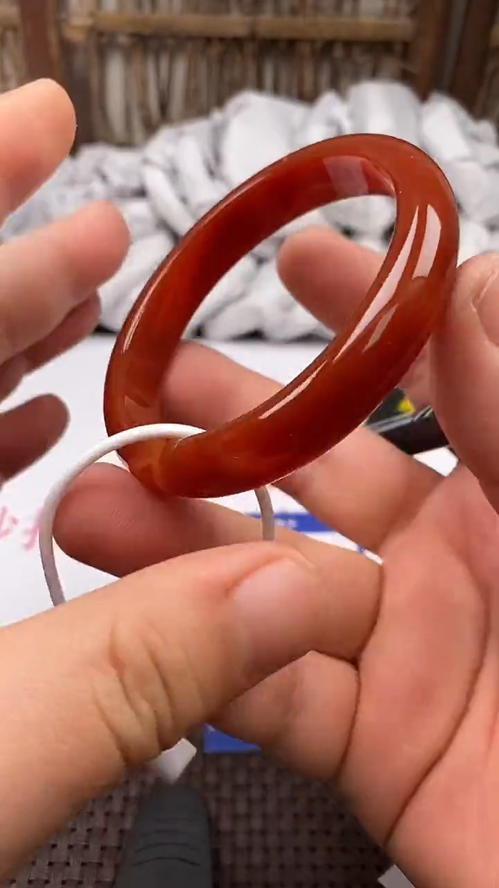 【闪购商品】玛瑙/玉髓手镯未镶嵌27-60多样性发货看清圈口下单