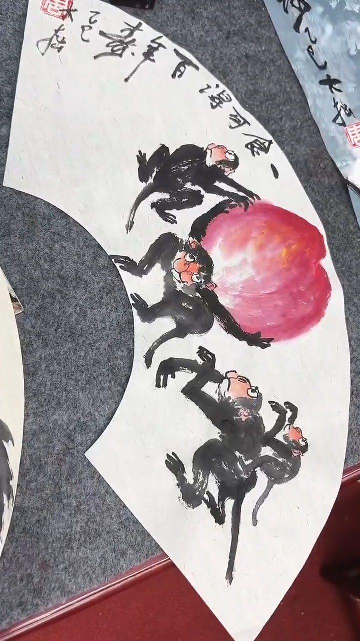 国画周大拙/国画/花鸟