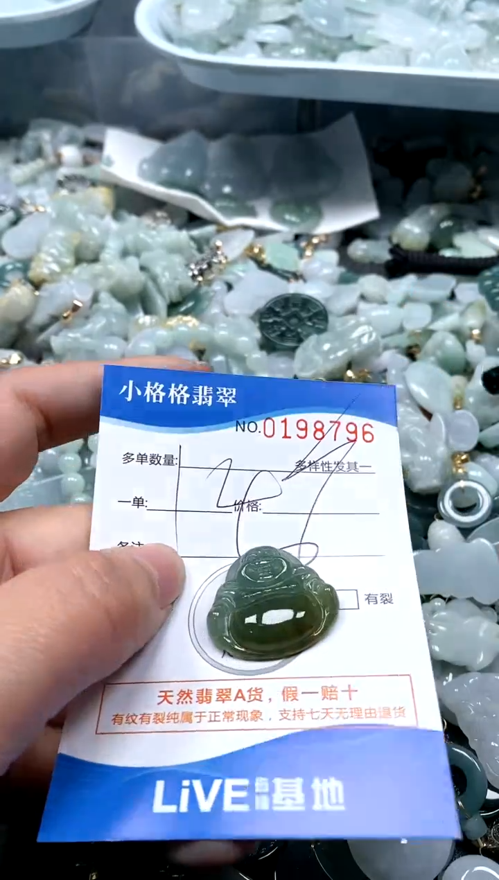 【闪购商品】翡翠颈饰未镶嵌闪购商品0198796