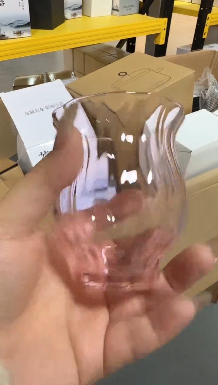 【闪购商品】粉色水仙杯高硼硅508