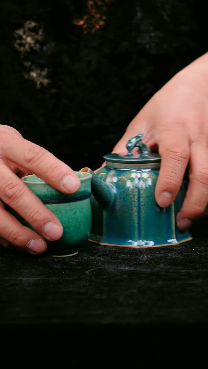 【闪购商品】瓷片096有老师钧瓷原产地