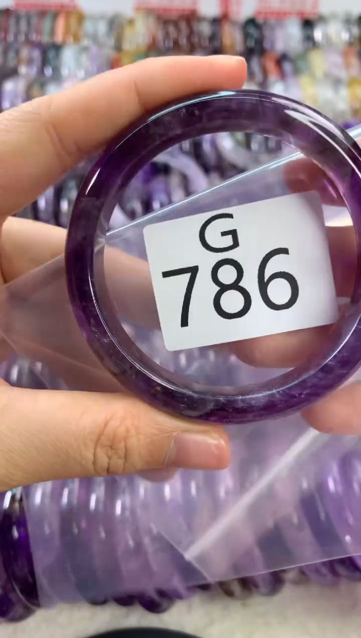 【闪购商品】水晶水晶手镯G未镶嵌786-56