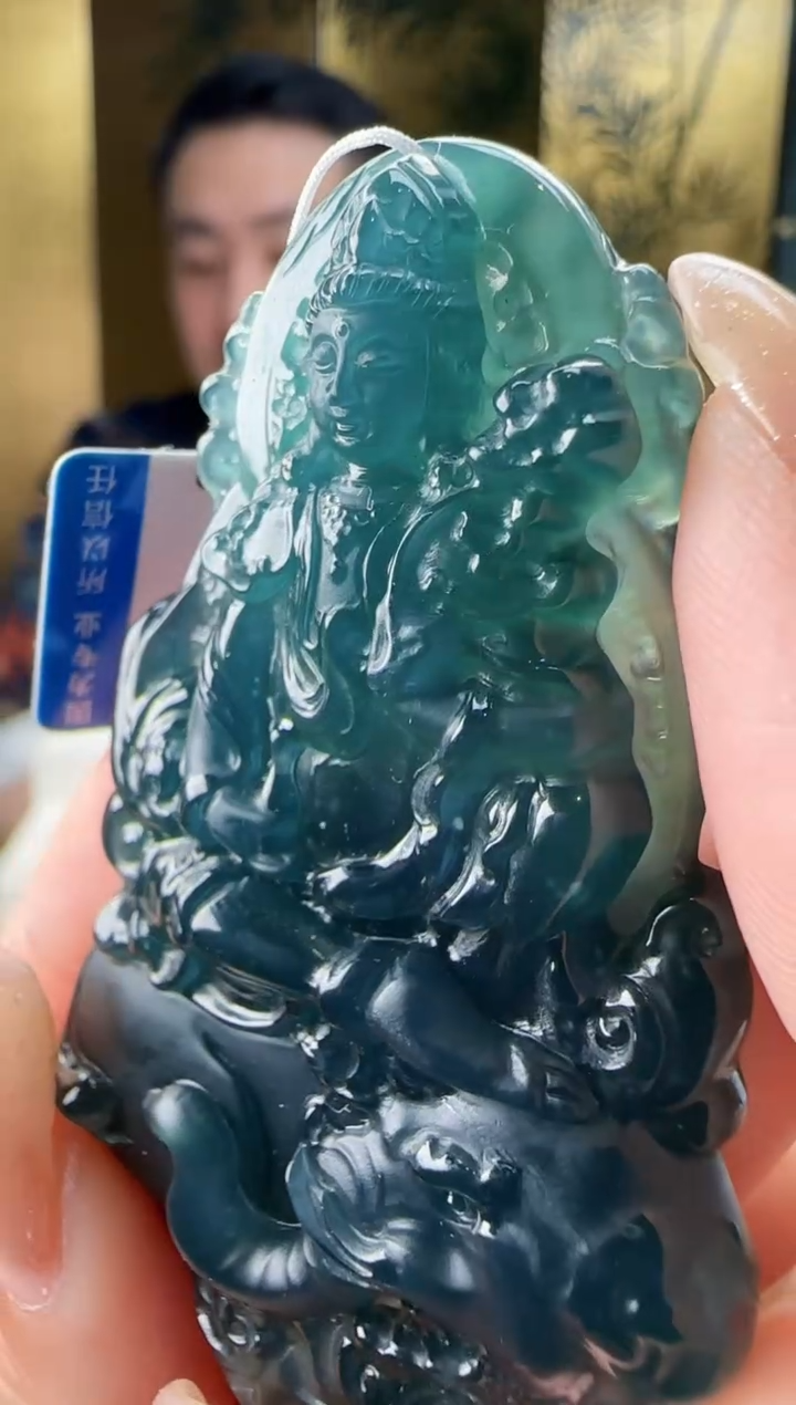 【闪购商品】翡翠吊坠(不含链)未镶嵌MM@@WB50117H023